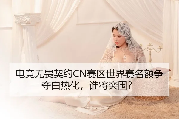 电竞无畏契约CN赛区世界赛名额争夺白热化，谁将突围？